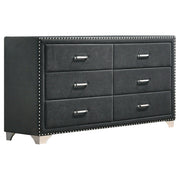 Conjunto de dormitorio Melody gris