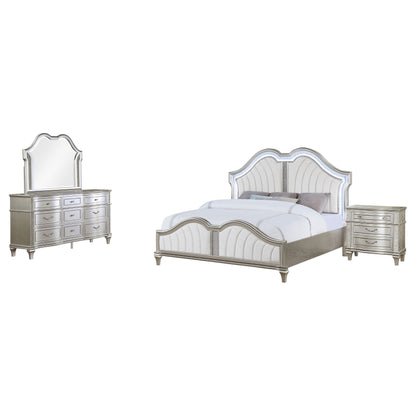 Evangeline  Bedroom Set Silver Oak