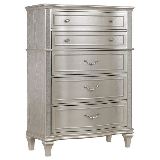 Evangeline 6-Drawer Chest – Glamour Meets Function