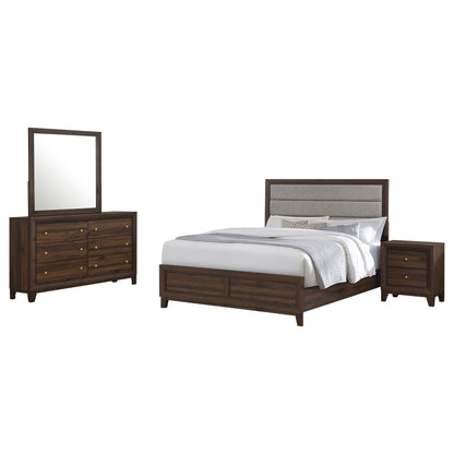 Welsley  Bedroom Set Walnut