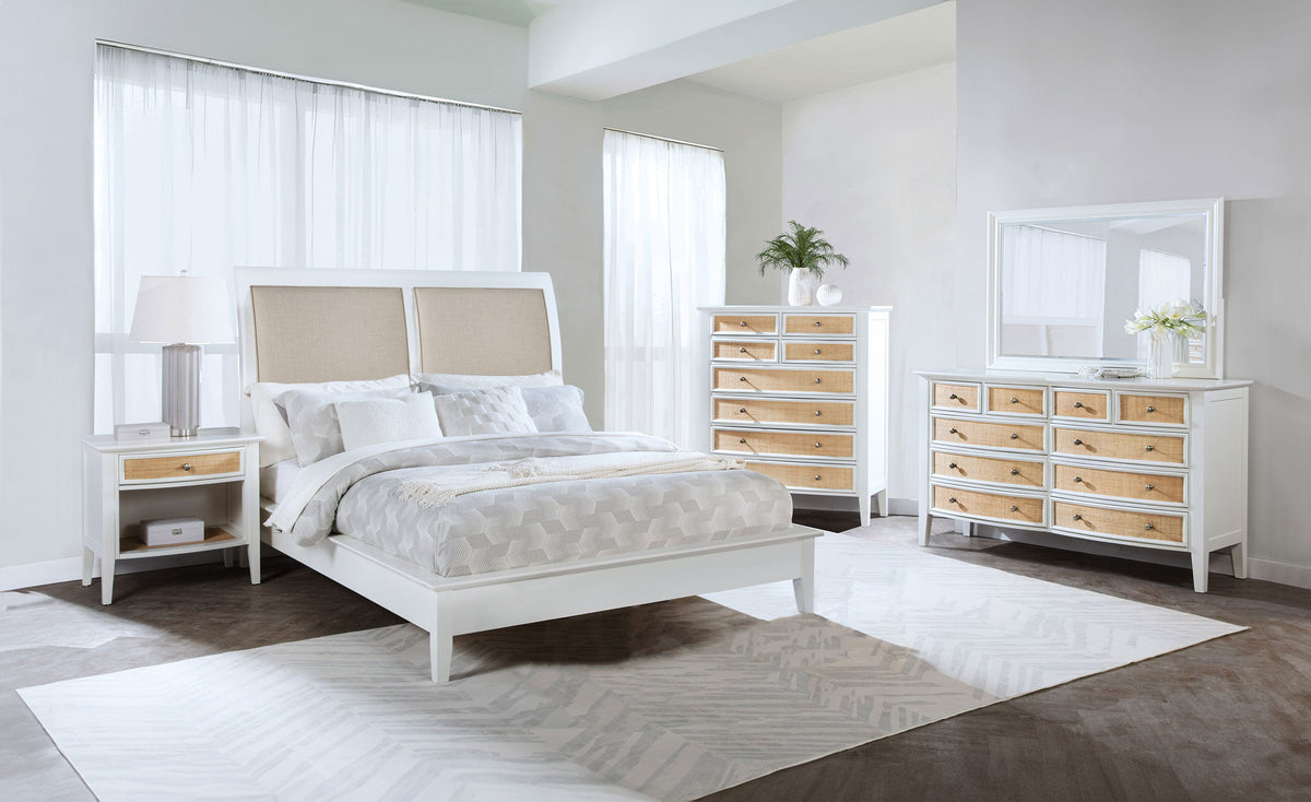 Conjunto de dormitorio Bexhill blanco