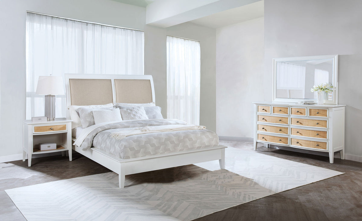 Conjunto de dormitorio Bexhill blanco
