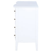 Bexhill 10-drawer Dresser and Mirror White
