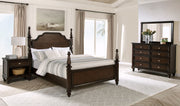 Juego de dormitorio Andover roble oscuro