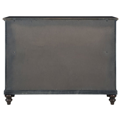 Andover 8-drawer Dresser and Mirror Dark Oak