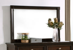 Antonella Upholstered Dresser Mirror Camel