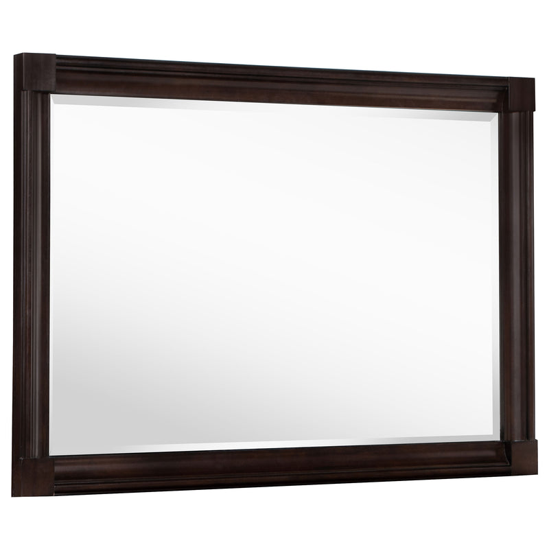 Antonella Upholstered Dresser Mirror Camel