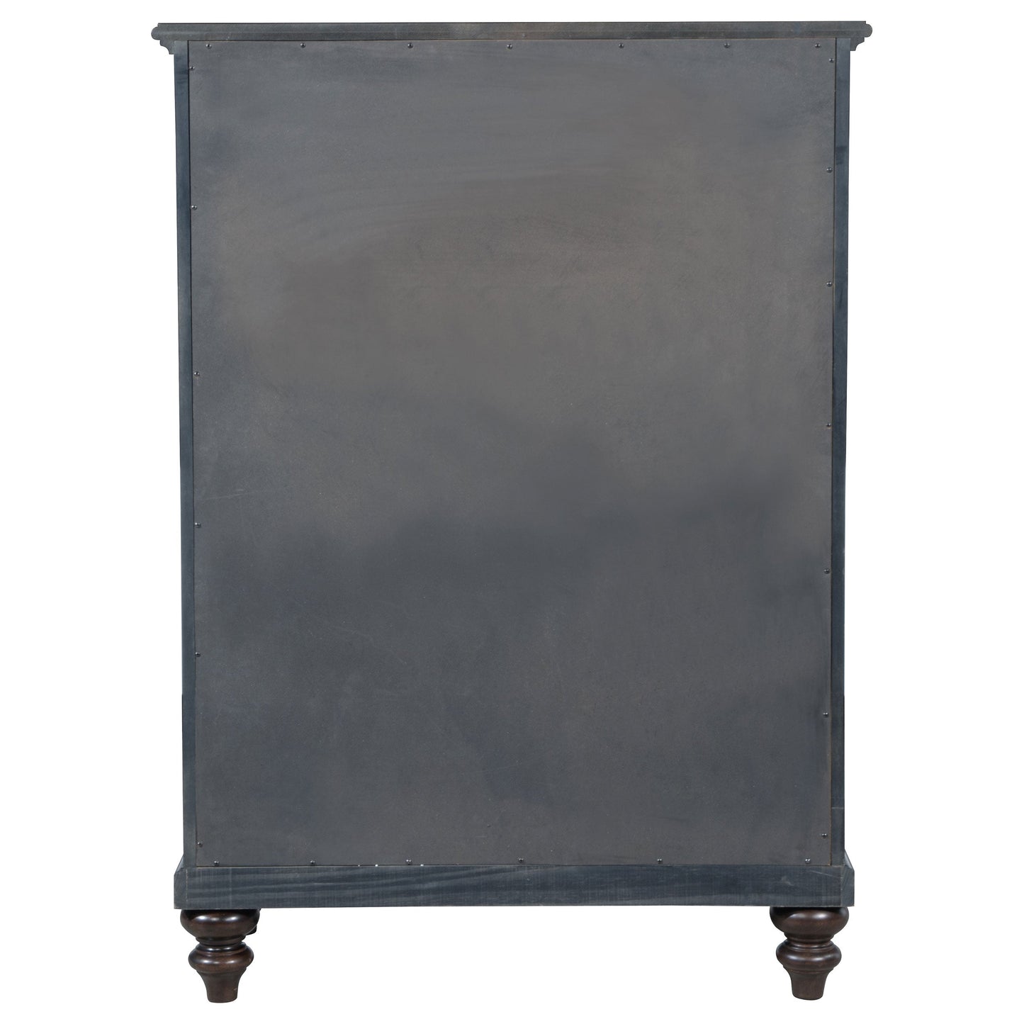 Cómoda Andover de 5 cajones en roble oscuro