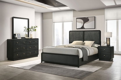 Conjunto de dormitorio Cavelle negro