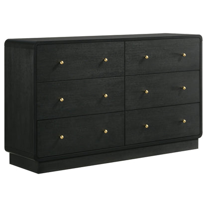 Conjunto de dormitorio Cavelle negro