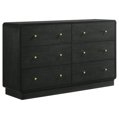 Conjunto de dormitorio Cavelle negro
