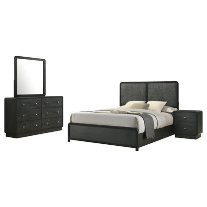 Conjunto de dormitorio Cavelle negro