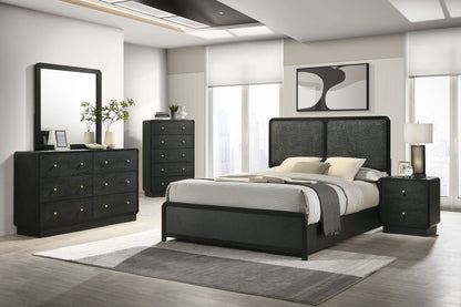 Conjunto de dormitorio Cavelle negro