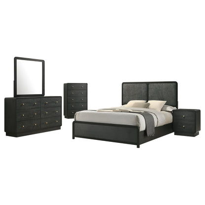 Conjunto de dormitorio Cavelle negro