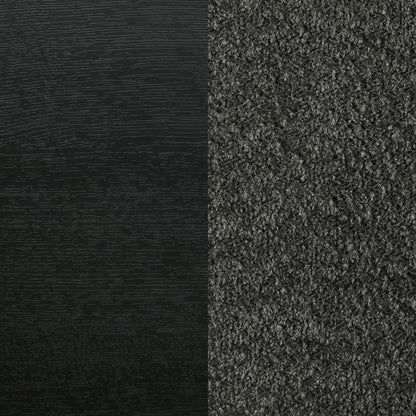 Cavelle 51-inch Upholstered Bed Black