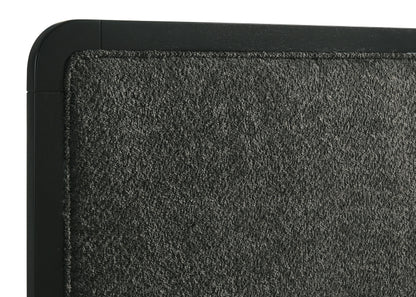 Cavelle 51-inch Upholstered Twin Panel Bed Black