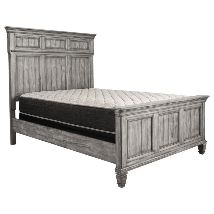 Avenue Wood Queen Panel Bed