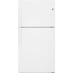 GE 33-inch, 21.2 cu. ft. Top Freezer Refrigerator GTE21GTHWW IMAGE 1