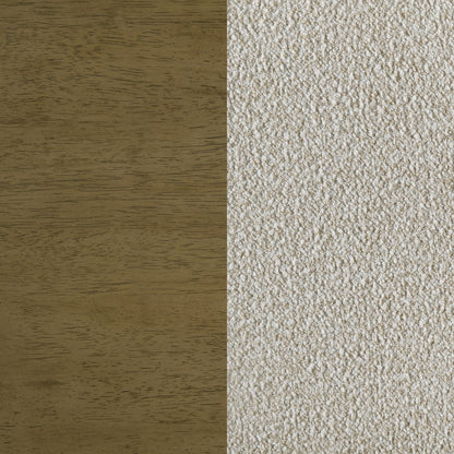 Amsbury 59-inch Upholstered Bed Nutmeg