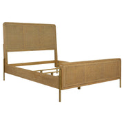 Arini Bedroom Set Black and Natural