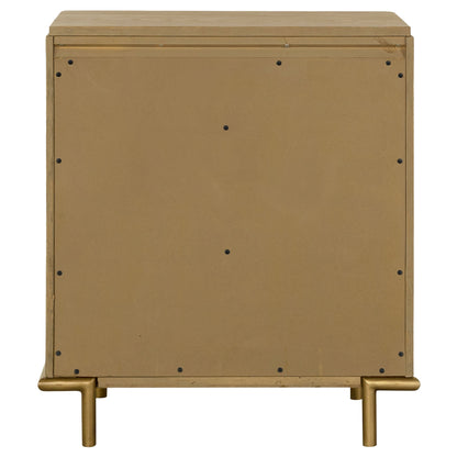 Arini 3-drawer Nightstand Black