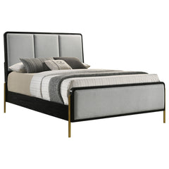Arini Grey Queen Panel Bed