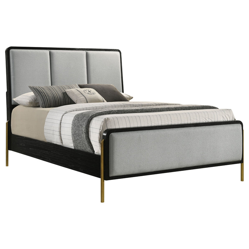 Arini Grey Queen Panel Bed
