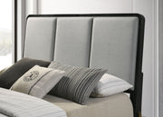 Arini RattanPanel Bed Sand Wash and Natural