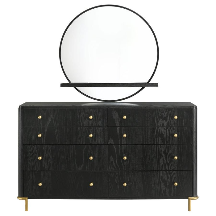 Arini 8-drawer Bedroom Dresser with Mirror