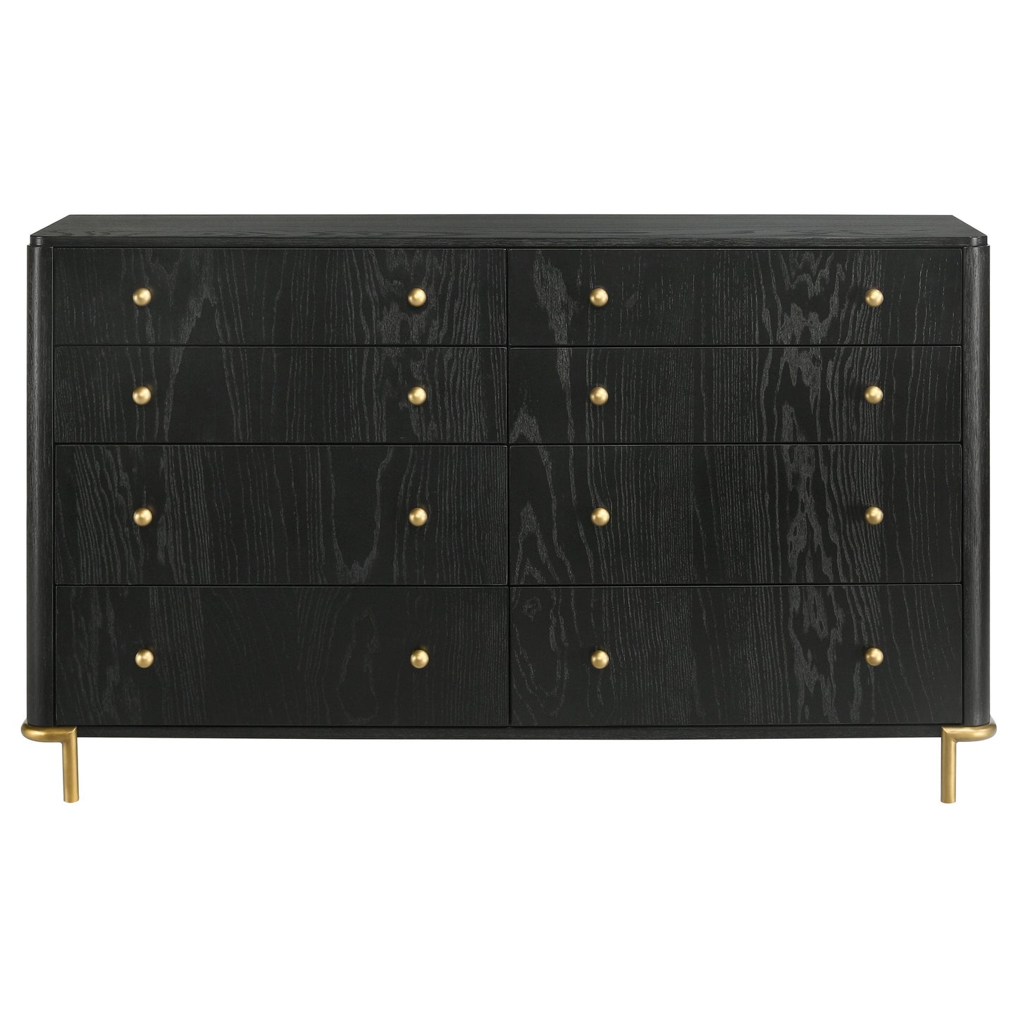 Arini 8-Drawer Dresser – Black