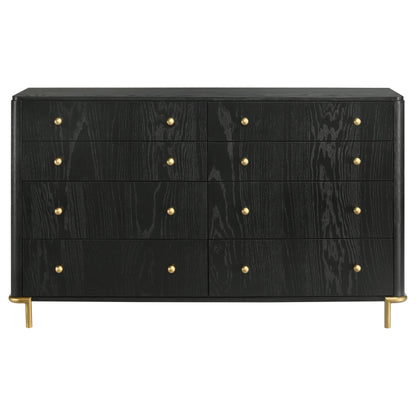 Arini 8-Drawer Dresser – Black