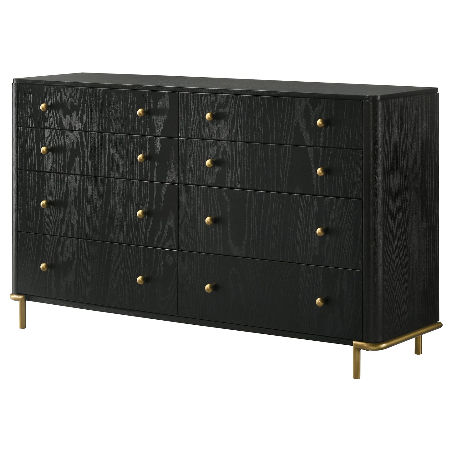 Arini 8-Drawer Dresser – Black