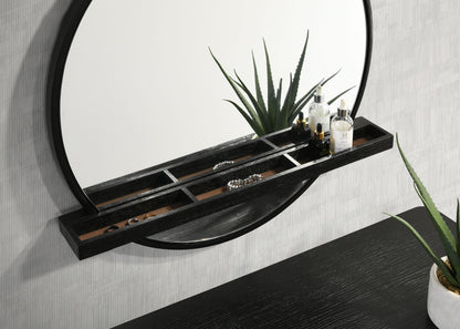 Arini Makeup Vanity Table and Mirror Set Black