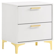 Kendall 2-drawer Nightstand Black