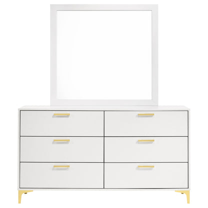 Kendall 6-drawer Dresser Black