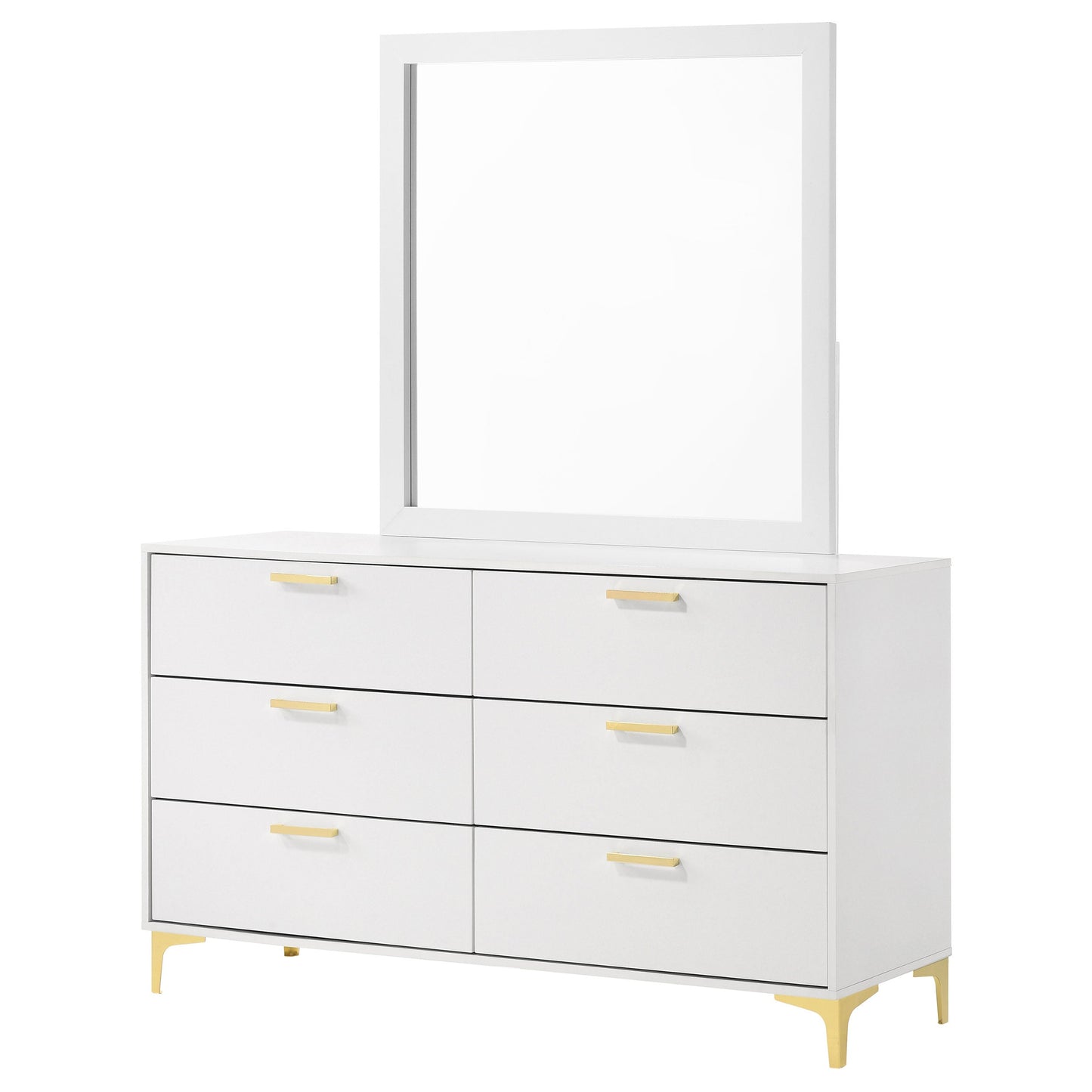 Kendall 6-drawer Dresser Black