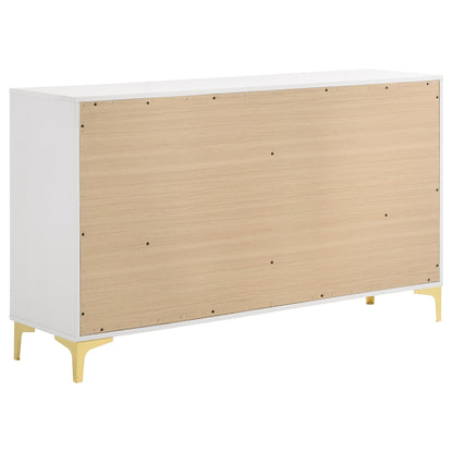 Kendall 6-drawer Dresser Black