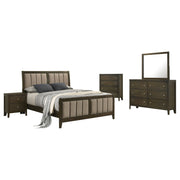 Wilkes  Bedroom Set Dark Cocoa