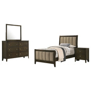 Wilkes  Bedroom Set Dark Cocoa