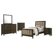 Wilkes  Bedroom Set Dark Cocoa