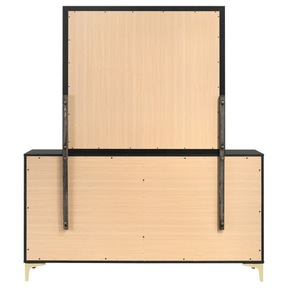 Kendall 6-drawer Dresser Black