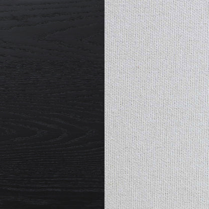 Cama tapizada Brookmead de 60 pulgadas, color negro