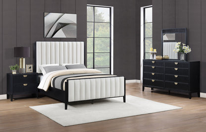 Conjunto de dormitorio Brookmead negro