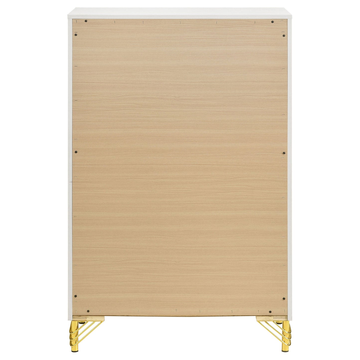 Lucia 5-drawer Bedroom Chest of Drawers Black