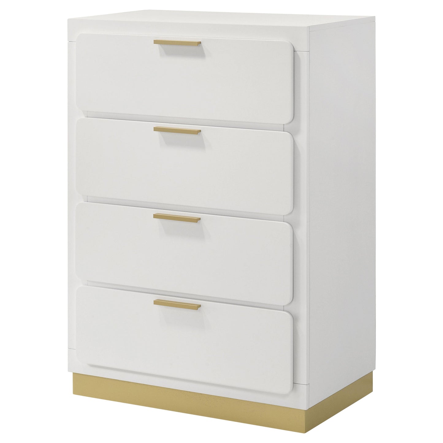 Caraway 4-drawer Bedroom Chest Black