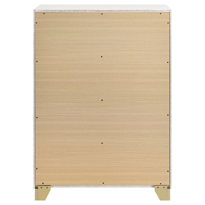 Caraway 4-drawer Bedroom Chest Black