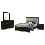 Juego de dormitorio Caraway negro