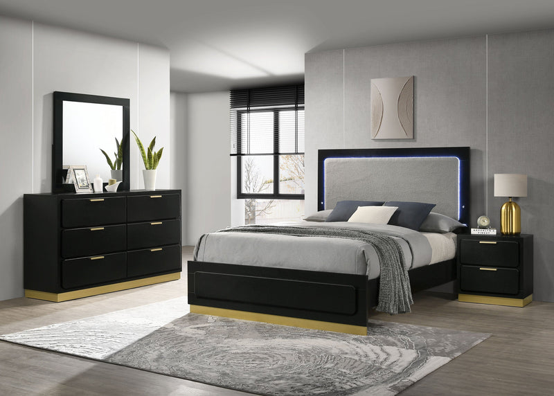 Juego de dormitorio Caraway negro