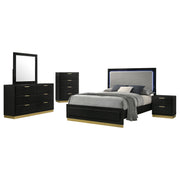 Juego de dormitorio Caraway negro