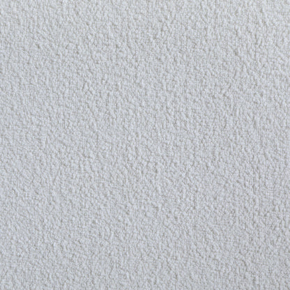 Cama tapizada Marielle con paneles en blanco desgastado